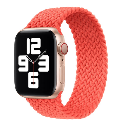 Nylon Single-turn Braided Watch Band For Apple Watch Series 8&7 41mm / SE 2&6&SE&5&4 40mm / 3&2&1 38mm