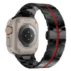 For Apple Watch Series 8&7 41mm / SE 2&6&SE&5&4 40mm / 3&2&1 38mm / Black Red