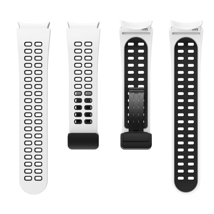 Double-row Hole Folding Buckle Silicone Watch Band, For Samsung Galaxy Watch5 Pro - DealBuddy
