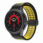 For Samsung Galaxy Watch5 Pro / Black Yellow