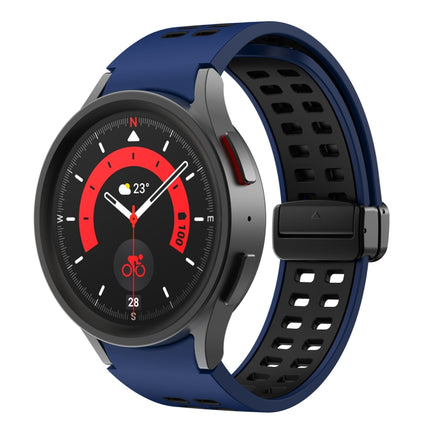 Double-row Hole Folding Buckle Silicone Watch Band, For Samsung Galaxy Watch5 Pro - DealBuddy