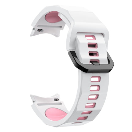 Wave Two Color Silicone Watch Band, For Samsung Galaxy Watch5 Pro - DealBuddy