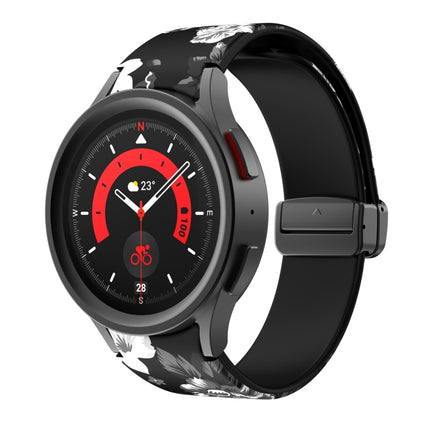 Magnetic Printed Silicone Watch Band, For Samsung Galaxy Watch5 - DealBuddy
