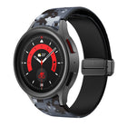 Magnetic Printed Silicone Watch Band, For Samsung Galaxy Watch5 - DealBuddy