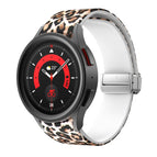 For Samsung Galaxy Watch5 / Brown Leopard