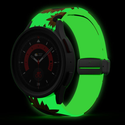 Magnetic Printed Silicone Watch Band, For Samsung Galaxy Watch5 - DealBuddy