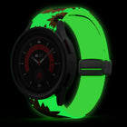 Magnetic Printed Silicone Watch Band, For Samsung Galaxy Watch5 - DealBuddy