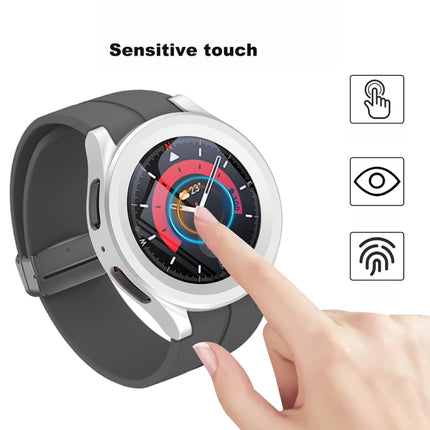 PC + Tempered Film Fuel Injection Watch Protective Case, For Samsung Galaxy Watch5 Pro 45mm - DealBuddy