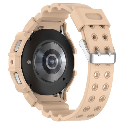 Armor Silicone Watch Band + Protective Case, For Samsung Galaxy Watch5 40mm, For Samsung Galaxy Watch5 44mm, For Samsung Galaxy Watch4 40mm, For Samsung Galaxy Watch4 44mm - DealBuddy