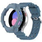 Armor Silicone Watch Band + Protective Case, For Samsung Galaxy Watch5 40mm, For Samsung Galaxy Watch5 44mm, For Samsung Galaxy Watch4 40mm, For Samsung Galaxy Watch4 44mm - DealBuddy