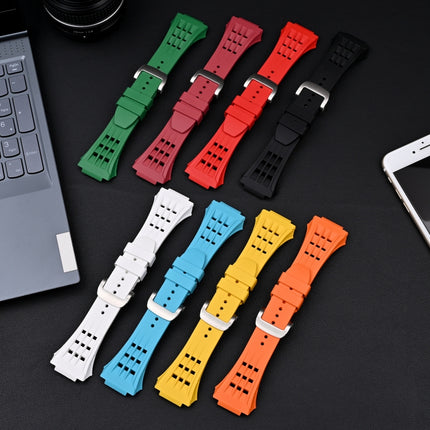 Fluorine Rubber Clear Watch Band Case, For Apple Watch Series 8&7 45mm, For Apple Watch Series 8&7 45mm/SE 2&6&SE&5&4 44mm - DealBuddy