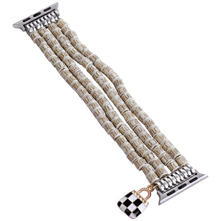 Multi-row Beads Watch Band, For Apple Watch Ultra 49mm / Series 8&7 45mm, For Apple Watch Series 8&7 41mm - DealBuddy