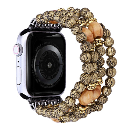 Rose Beads Watch Band, For Apple Watch Ultra 49mm / Series 8&7 45mm, For Apple Watch Series 8&7 41mm - DealBuddy