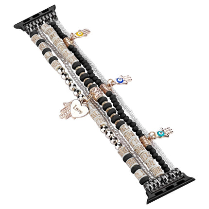 Forest Style Beads Watch Band, For Apple Watch Ultra 49mm / Series 8&7 45mm, For Apple Watch Series 8&7 41mm - DealBuddy