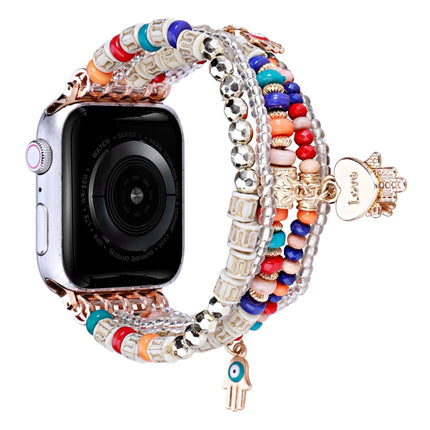 Forest Style Beads Watch Band, For Apple Watch Ultra 49mm / Series 8&7 45mm, For Apple Watch Series 8&7 41mm - DealBuddy