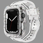 TPU Integrated Case Watch Band, For Apple Watch Series 9&8&7 41mm/SE2025&SE 2&6&SE&5&4 40mm, For Apple Watch Series 9&8&7 45mm/SE2025&SE 2&6&SE&5&4 44mm - DealBuddy