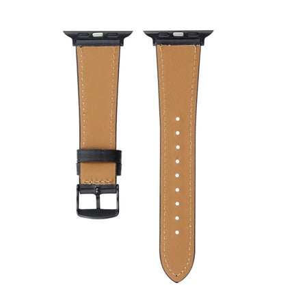 Crazy Horse Genuine Leather Watch Band, For Apple Watch Series 8&7 41mm / SE 2&6&SE&5&4 40mm, For Apple Watch Ultra 49mm / Series 8&7 45mm / SE 2&6&SE&5&4 44mm - DealBuddy