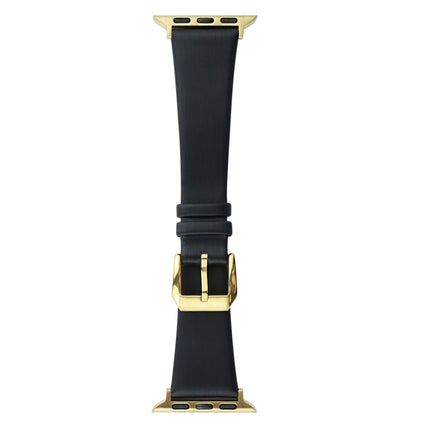 Silk Leather Watch Band, For Apple Watch Series 8&7 41mm / SE 2&6&SE&5&4 40mm, For Apple Watch Ultra 49mm / Series 8&7 45mm / SE 2&6&SE&5&4 44mm - DealBuddy