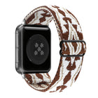 Ethnic Style Buckle Elastic Watch Band, For Apple Watch Series 7 41mm / 6 & SE & 5 & 4 40mm, For Apple Watch Ultra 49mm / Series 8&7 45mm / SE 2&6&SE&5&4 44mm - DealBuddy