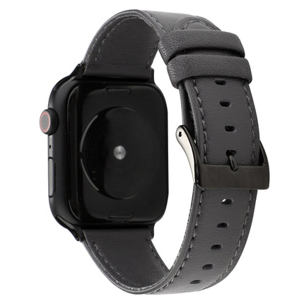 Cowhide Texture Leather Watchband, For Apple Watch Series 8&7 41mm / SE 2&6&SE&5&4 40mm / 3&2&1 38mm, For Apple Watch Series 7 45mm / 6 & SE & 5 & 4 44mm / 3 & 2 & 1 42mm, For Apple Watch Series 7 41mm / 6 & SE & 5 & 4 40mm / 3 & 2 & 1 38mm            ... - DealBuddy