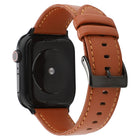 Cowhide Texture Leather Watchband - DealBuddy