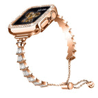 For Apple Watch Series 8&7 45mm / SE 2&6&SE&5&4 44mm / Rose Gold