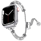For Apple Watch Series 8&7 41mm / SE 2&6&SE&5&4 40mm / Silver