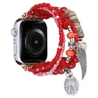 For Apple Watch Series 8&7 45mm / SE 2&6&SE&5&4 44mm / Red