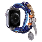 Beaded Posey Wings Bracelet Watch Band, For Apple Watch Series 8&7 45mm / SE 2&6&SE&5&4 44mm, For Apple Watch Series 8&7 41mm / SE 2&6&SE&5&4 40mm - DealBuddy