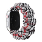 For Apple Watch Series 8&7 41mm / SE 2&6&SE&5&4 40mm / 3&2&1 38mm / Gray Grid
