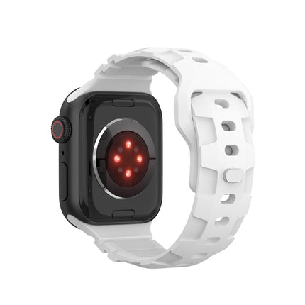 Sports Silicone Watch Band, For Apple Watch Series 8&7 41mm, For Apple Watch Series 8&7 45mm - DealBuddy