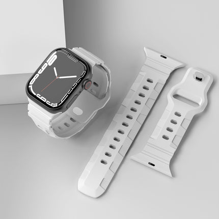 Sports Silicone Watch Band, For Apple Watch Series 8&7 41mm, For Apple Watch Series 8&7 45mm - DealBuddy