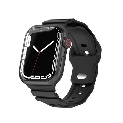 Sports Silicone Watch Band, For Apple Watch Series 8&7 41mm, For Apple Watch Series 8&7 45mm - DealBuddy