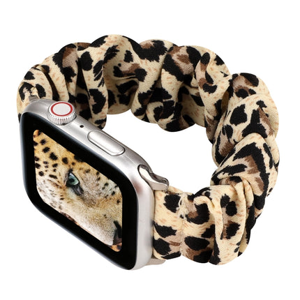 Cloth + Stainless Steel Hair Ring Watchband, For Apple Watch Series 8&7 41mm / SE 2&6&SE&5&4 40mm / 3&2&1 38mm, For Apple Watch Ultra 49mm / Series 8&7 45mm / SE 2&6&SE&5&4 44mm / 3&2&1 42mm                                                              ... - DealBuddy
