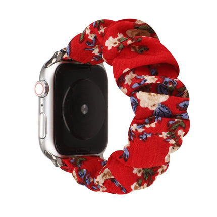 Cloth + Stainless Steel Hair Ring Watchband, For Apple Watch Series 8&7 41mm / SE 2&6&SE&5&4 40mm / 3&2&1 38mm, For Apple Watch Ultra 49mm / Series 8&7 45mm / SE 2&6&SE&5&4 44mm / 3&2&1 42mm                                                              ... - DealBuddy