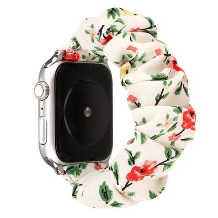 Cloth + Stainless Steel Hair Ring Watchband, For Apple Watch Series 8&7 41mm / SE 2&6&SE&5&4 40mm / 3&2&1 38mm, For Apple Watch Ultra 49mm / Series 8&7 45mm / SE 2&6&SE&5&4 44mm / 3&2&1 42mm                                                              ... - DealBuddy