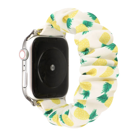 Cloth + Stainless Steel Hair Ring Watchband, For Apple Watch Series 8&7 41mm / SE 2&6&SE&5&4 40mm / 3&2&1 38mm, For Apple Watch Ultra 49mm / Series 8&7 45mm / SE 2&6&SE&5&4 44mm / 3&2&1 42mm                                                              ... - DealBuddy
