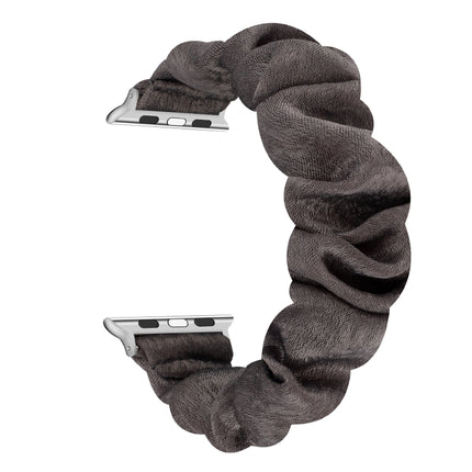 Cloth + Stainless Steel Hair Ring Watchband, For Apple Watch Series 7 41mm / 6 & SE & 5 & 4 40mm / 3 & 2 & 1 38mm, For Apple Watch Series 7 45mm / 6 & SE & 5 & 4 44mm / 3 & 2 & 1 42mm, For Apple Watch Series 8&7 41mm / SE 2&6&SE&5&4 40mm / 3&2&1 38mm  ... - DealBuddy