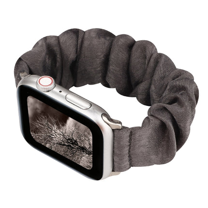 Cloth + Stainless Steel Hair Ring Watchband, For Apple Watch Series 7 41mm / 6 & SE & 5 & 4 40mm / 3 & 2 & 1 38mm, For Apple Watch Series 7 45mm / 6 & SE & 5 & 4 44mm / 3 & 2 & 1 42mm, For Apple Watch Series 8&7 41mm / SE 2&6&SE&5&4 40mm / 3&2&1 38mm  ... - DealBuddy