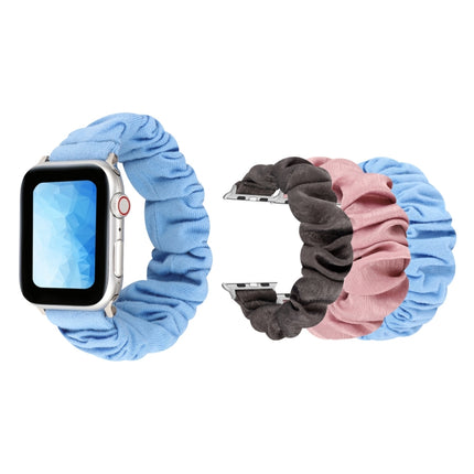 Cloth + Stainless Steel Hair Ring Watchband, For Apple Watch Series 7 41mm / 6 & SE & 5 & 4 40mm / 3 & 2 & 1 38mm, For Apple Watch Series 7 45mm / 6 & SE & 5 & 4 44mm / 3 & 2 & 1 42mm, For Apple Watch Series 8&7 41mm / SE 2&6&SE&5&4 40mm / 3&2&1 38mm  ... - DealBuddy