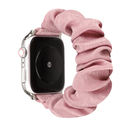 Cloth + Stainless Steel Hair Ring Watchband, For Apple Watch Series 7 41mm / 6 & SE & 5 & 4 40mm / 3 & 2 & 1 38mm, For Apple Watch Series 7 45mm / 6 & SE & 5 & 4 44mm / 3 & 2 & 1 42mm, For Apple Watch Series 8&7 41mm / SE 2&6&SE&5&4 40mm / 3&2&1 38mm  ... - DealBuddy