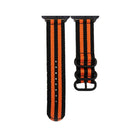 Black Buckle Canvas Watch Band