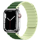 Smart Magnetic Silicone Watch Band, For Apple Watch Series 8&7 41mm, For Apple Watch Series 8&7 45mm - DealBuddy