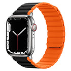 Smart Magnetic Silicone Watch Band, For Apple Watch Series 8&7 41mm, For Apple Watch Series 8&7 45mm - DealBuddy