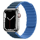 Smart Magnetic Silicone Watch Band, For Apple Watch Series 8&7 41mm, For Apple Watch Series 8&7 45mm - DealBuddy