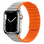 For Apple Watch Series 8&7 41mm / Grey+Orange