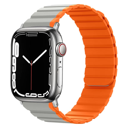 Smart Magnetic Silicone Watch Band, For Apple Watch Series 8&7 41mm, For Apple Watch Series 8&7 45mm - DealBuddy