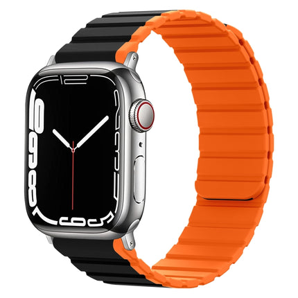 Smart Magnetic Silicone Watch Band, For Apple Watch Series 8&7 41mm, For Apple Watch Series 8&7 45mm - DealBuddy