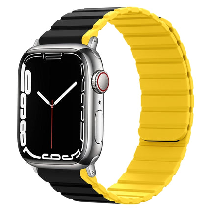 Smart Magnetic Silicone Watch Band, For Apple Watch Series 8&7 41mm, For Apple Watch Series 8&7 45mm - DealBuddy