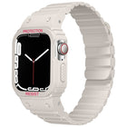 Silicone Integrated Frame Watch Band, For Apple Watch Series 8&7 41mm / SE 2&6&SE&5&4 40mm, For Apple Watch Ultra 49mm, For Apple Watch Series 8&7 45mm / SE 2&6&SE&5&4 44mm - DealBuddy